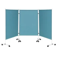 Meble i wyposażenie gabinetów medycznych - Parawan medyczny trzyskrzydłowy PM-3 - miniaturka - grafika 1