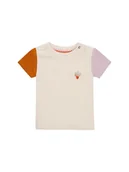 Kaftaniki dla niemowląt - Noppies Koszulka "Orvar" w kolorze kremowym - miniaturka - grafika 1