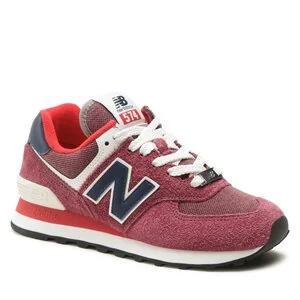 Sneakersy New Balance - U574RX2 Bordowy - Moda i Uroda OUTLET - miniaturka - grafika 1