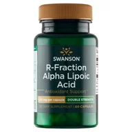Suplementy naturalne - SWANSON Health R-ala Kwas R-alfa Liponowy R-fraction Alpha Lipoic Acid 100mg 60 Kapsułek - miniaturka - grafika 1