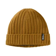 Czapki męskie - Czapka zimowa Jack Wolfskin RIB KNIT BEANIE safflower - ONE SIZE - miniaturka - grafika 1