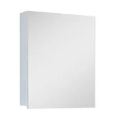 Szafki łazienkowe - Szafka łazienkowa wisząca z lustrem 40 1D White - miniaturka - grafika 1