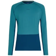 Koszulki sportowe męskie - Męska koszulka Icebreaker Men Merino 200 ZoneKnit LS Crewe Rozmiar: L / Kolor: niebieski/jasnoniebieski - miniaturka - grafika 1