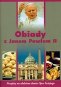 Książki kucharskie - Obiady z Janem Pawłem II. Przepisy na Ulubione Dania Ojca Świętego - miniaturka - grafika 1