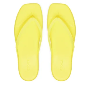 Japonki Crocs Miami Frosted Flip 211474 Zielony - Klapki i japonki damskie - miniaturka - grafika 1