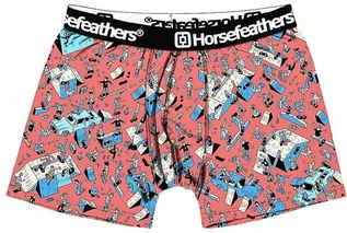 Spodnie i spodenki dla chłopców - Horsefeathers SIDNEY playground szorty męskie z nadrukiem - L - grafika 1