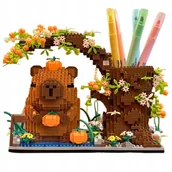 Klocki - Klocki Kapibara Konstrukcyjne Zestaw Budowlany Na Przybory Figurka 1880 el - miniaturka - grafika 1