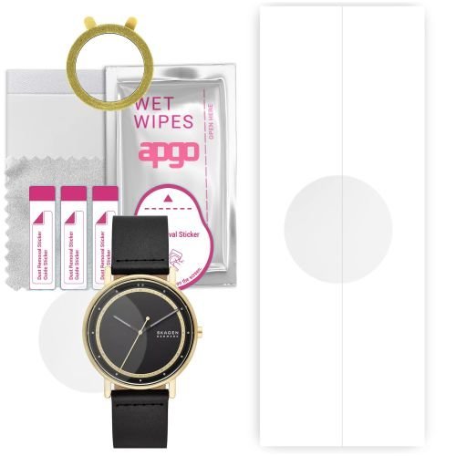 1x folia hydrożelowa ochronna do Skagen Signatur Three-Hand - apgo Smartwatch Hydrogel Protection Ochrona na ekran smartwatcha