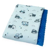 Koce i narzuty dla dzieci - KOCYK PRZEDSZKOLAKA DO PRZEDSZKOLA MINKY 100x135 Kerstin - miniaturka - grafika 1