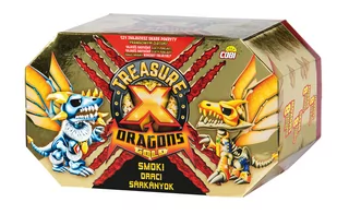 Treasure X Dragons Gold Smok, figurka niespodzianka S2, 41508 - Figurki dla dzieci - miniaturka - grafika 1
