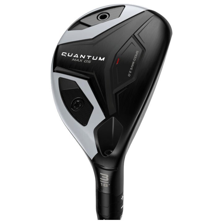 Hybrydowy kij golfowy Callaway Quantum Max OS Prawa ręka, 3H, 19°, Stiff, tak, True Temper Denali Silver 70g