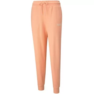 Spodnie Damskie Puma Modern Basics High Brzoskwiniowe 585937 26-Xl - Spodnie damskie - miniaturka - grafika 1
