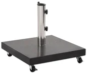 Parasole ogrodowe - Granitowa czarna podstawa na kółkach C6-W46 - miniaturka - grafika 1