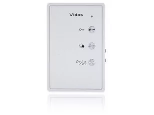 Vidos Unifon głośnomówiący kolor biały U1011-2 U1011-2 - Akcesoria do domofonów i wideodomofonów - miniaturka - grafika 1