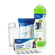 Akcesoria i części do ekspresów do kawy - Zestaw Do Saeco Philips, AL-Inte+, Odkamieniacz Verde 750ml, Tabletki Cleaneo 10 szt. - miniaturka - grafika 1
