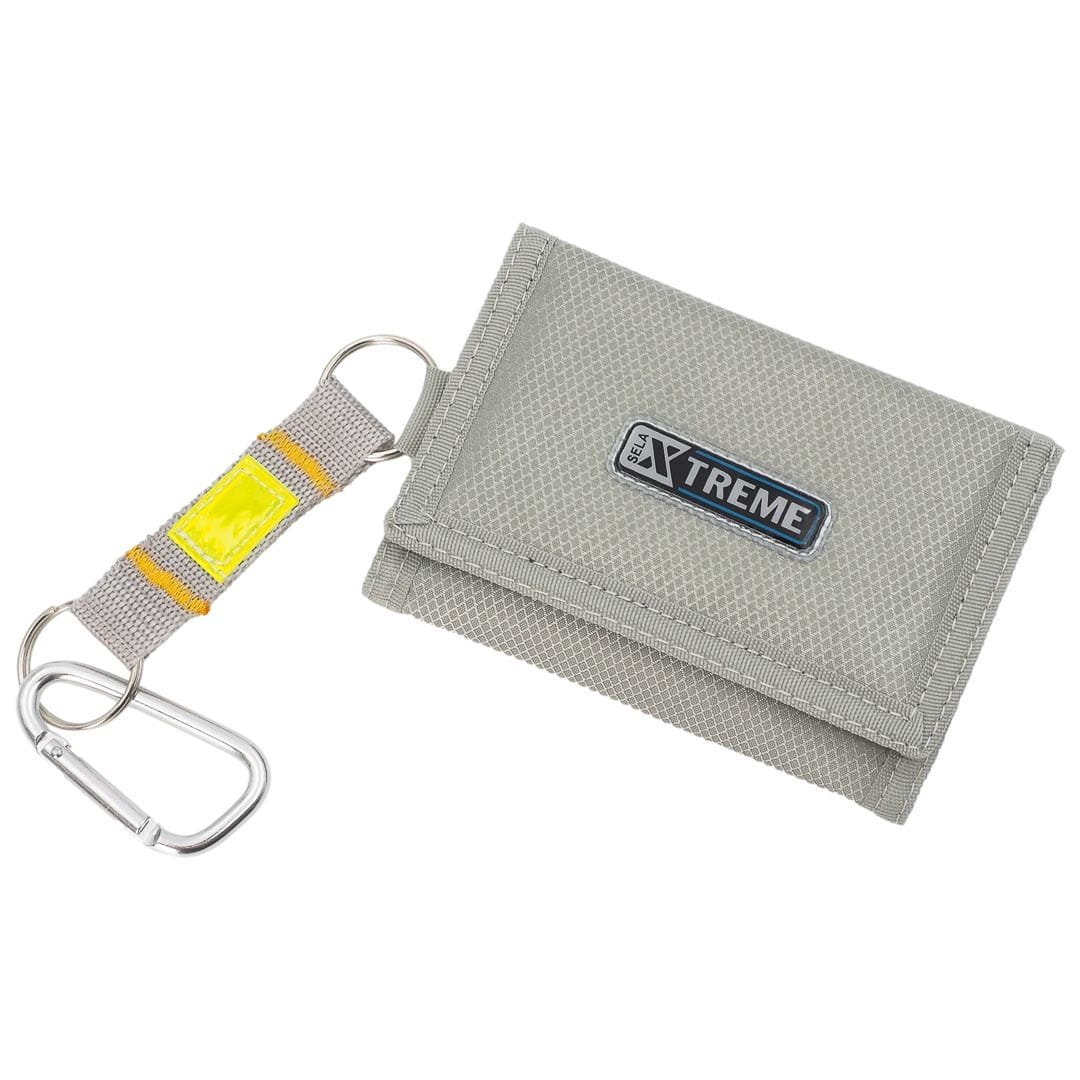 Portfel męski młodzieżowy mały XTREME stalowy ze smyczą