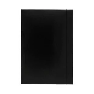 Protos Teczka tekturowa z gumką A4 czarna 300g - Teczki i skoroszyty - miniaturka - grafika 1