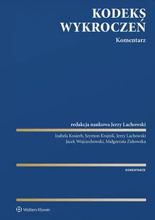 Kodeks wykroczeń. Komentarz - E-booki - prawo - miniaturka - grafika 1
