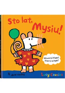 Dwie siostry Sto lat, Mysiu! Lucy Cousins - Kolorowanki, wyklejanki - miniaturka - grafika 2
