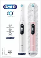 Szczoteczki elektryczne - Braun ORAL-B iO 6 Duo White&Pink - miniaturka - grafika 1