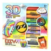 Robe Markery do malowania 3D + szablony 10 kolorów - Przybory szkolne - miniaturka - grafika 1