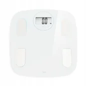 Wagi łazienkowe - Waga łazienkowa elektroniczna szklana z pomiarem K2 - miniaturka - grafika 1