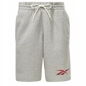 Spodenki męskie - REEBOK FLEECE KRÓTKIE SPODENKI MĘSKIE BAWEŁNIANE - miniaturka - grafika 1