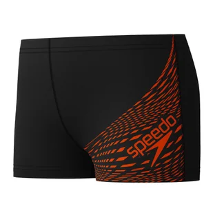 Bokserki pływackie dziecięce Speedo Medley Logo Aquashort - Kąpielówki dla chłopców - miniaturka - grafika 1
