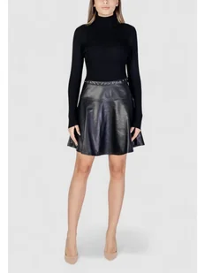 Morgan Sukienka dzianinowa 242-RPEPPER Czarny Slim Fit - Sukienki - miniaturka - grafika 1