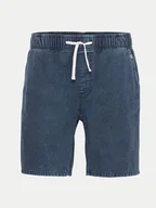Spodenki męskie - Blend Szorty materiałowe 20716720 Niebieski Regular Fit - miniaturka - grafika 1