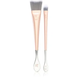 Real Techniques Prep Skincare Brush Duo zestaw Pędzel Prep RT 107 Face Brush 1 szt + Pędzel Prep RT 109 Eye Brush 1 szt dla kobiet - Pędzle do makijażu - miniaturka - grafika 1