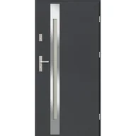 Drzwi zewnętrzne - Drzwi zewnętrzne asti silver antracyt 90P prawe - miniaturka - grafika 1