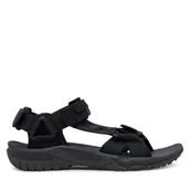 Sandały męskie - Sandały Jack Wolfskin Lakewood Ride Sandal M 4019021 Szary - miniaturka - grafika 1