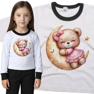 Piżama dziecięca Miś W Różowej Sukience Tulący Księżyc Dzień Misia 110/116 - VoloDonum - Piżamy dla dziewczynek Piżama dziecięca Miś W Różowej Sukience Tulący Księżyc Dzień Misia 110/116 - VoloDonum - Piżamy dla dziewczynek - miniaturka - grafika 1