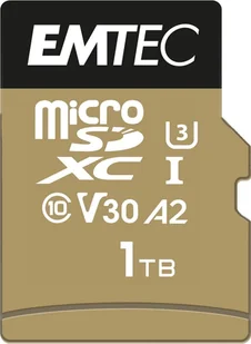 Emtec mSD 1TB UHS-I U3 V30 A2 SpeedIN - Karty pamięci - miniaturka - grafika 1