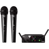 Mikrofony estradowe - AKG WMS-40 MINI 2 DUAL Vocal Set US25 B/D - system bezprzewodowy 33190 - miniaturka - grafika 1