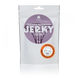 Grzybowe jerky Timba Mushroom Jerky - Pepper with Sea salt - Zdrowa żywność - miniaturka - grafika 1
