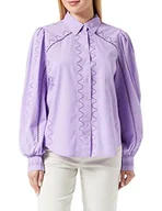 Bluzki damskie - YAS Damska bluzka Yaskenora Ls Shirt S. Noos, Bougainvillea, XS - miniaturka - grafika 1