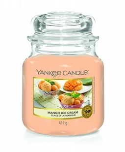 Yankee Candle ŚWIECA MANGO ICE CREAM 411G 5038581134147 - Świece - miniaturka - grafika 2