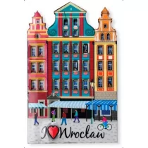 PAN DRAGON Magnes I love Poland Wrocław ILP-MAG-C-WR-11 - Magnesy - miniaturka - grafika 1