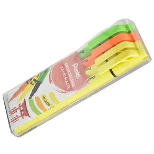 ZESTAW ZAKREŚLACZY ILLUMINA FLEX SLW11 4SZT PENTEL - Zakreślacze - miniaturka - grafika 1
