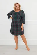 Piżamy damskie - Foggia koszula damska 3/4 rękaw - Italian Fashion - miniaturka - grafika 1