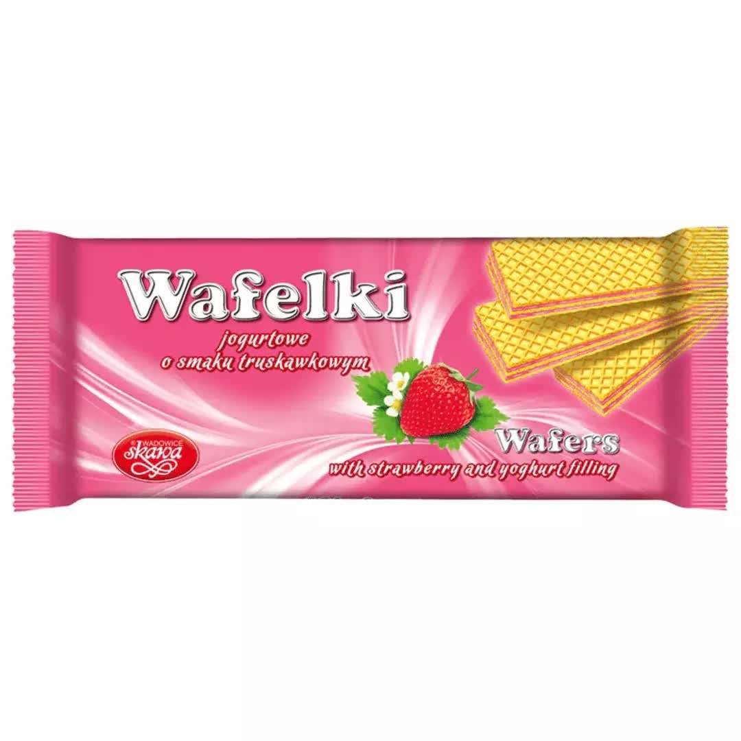 SKAWA WAFELKI 180G TRUKAWKOWO JOGURTOWE