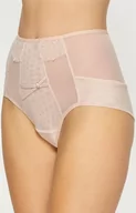 Majtki damskie - Figi damskie z wysokim stanem perłowy róż Pari/P0103/118, Kolor róż perłowy, Rozmiar M, Miss Fabio - Primodo.com - miniaturka - grafika 1