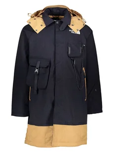 The North Face Kurtka funkcyjna 2w1 w kolorze granatowo-beżowym - Kurtki i kamizelki sportowe damskie - miniaturka - grafika 1