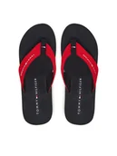 Klapki i japonki męskie - Tommy Hilfiger Japonki Nyc Beach Sandal FM0FM05437 Czerwony - miniaturka - grafika 1