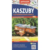 Atlasy i mapy - Plan Kaszuby. Ilustrowana mapa atrakcji 1:130 000 praca zbiorowa - miniaturka - grafika 1