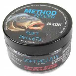 Soft pellet METHOD FEEDER HALIBUT CZERWONY 50 g FM-KC11 - Zanęty - miniaturka - grafika 1