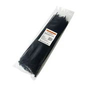 Inne mocowania - Opaski zaciskowe Tretytka UV 3,6 x 300 mm, czarny - miniaturka - grafika 1