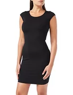 Sukienki - Armani Exchange Damska sukienka z wolnym czasem i biurowym, Czarny (czarny 1200), XL - miniaturka - grafika 1
